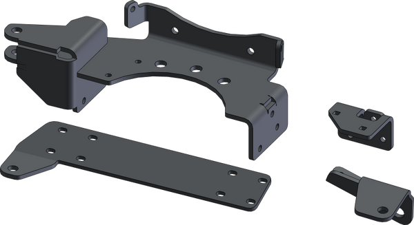 KFI UTV Plow Actuator Bracket Kit for KFI 105635 Tube