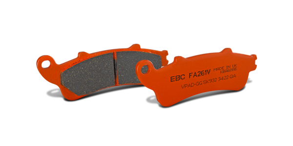 EBC 95-07 Yamaha XV 250 Virago Front Left/Right Semi-Sintered V Brake Pads