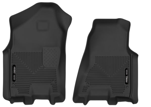 Husky Liners X-Act Contour Black Front Floor Liners for 2019 RAM 1500 Crew Cab/Quad Cab