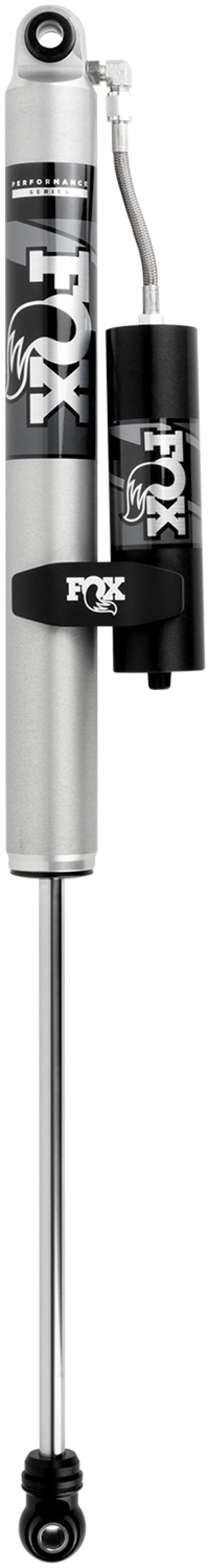 FOX 2.0 Performance Series Smooth Body Remote Reservoir Rear Shock for 2017-2018 Ford F250 - 4-6in Lift