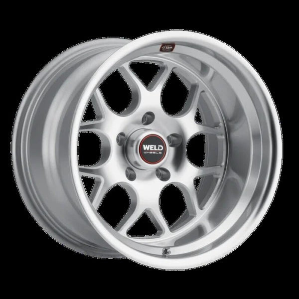 Weld Solana 22x9.5 / 6x135 BP / ET25 / 87.1mm Bore - Gloss Silver Machined Wheel