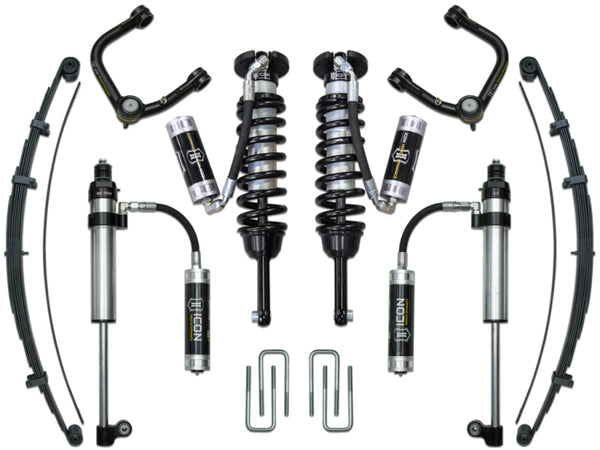 ICON Suspension System for 05-15 Toyota Tacoma (0-3.5in) & 16-17 Tacoma (0-2.75in) - Stage 8 with Tubular UCA