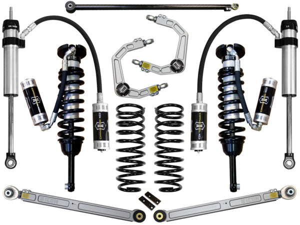 ICON 2010+ Toyota FJ/4Runner 0-3.5" Stage 5 Suspension System w/ Billet UCA