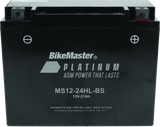 BikeMaster AGM Battery - MS12-24HL-BS