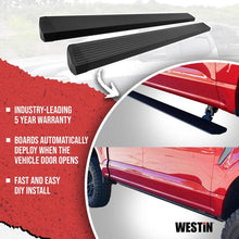 Load image into Gallery viewer, Westin 15-25 Ford F150 Super Cab Pro-e Electric Running Boards - Textured Black