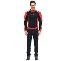 Load image into Gallery viewer, Dainese Hydraflux 2 Air D-Dry Jacket Black/Lava Red Size - 54