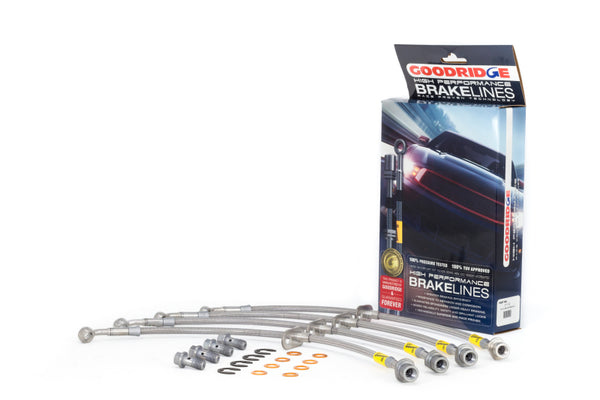 Goodridge Stainless Steel Brake Line Kit for 00-05 Toyota MR2 Spyder