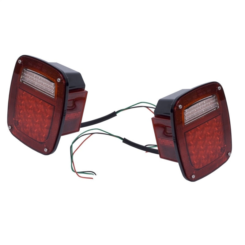 Rugged Ridge LED Tail Light Set 76-06 Jeep CJ Jeep Wrangler