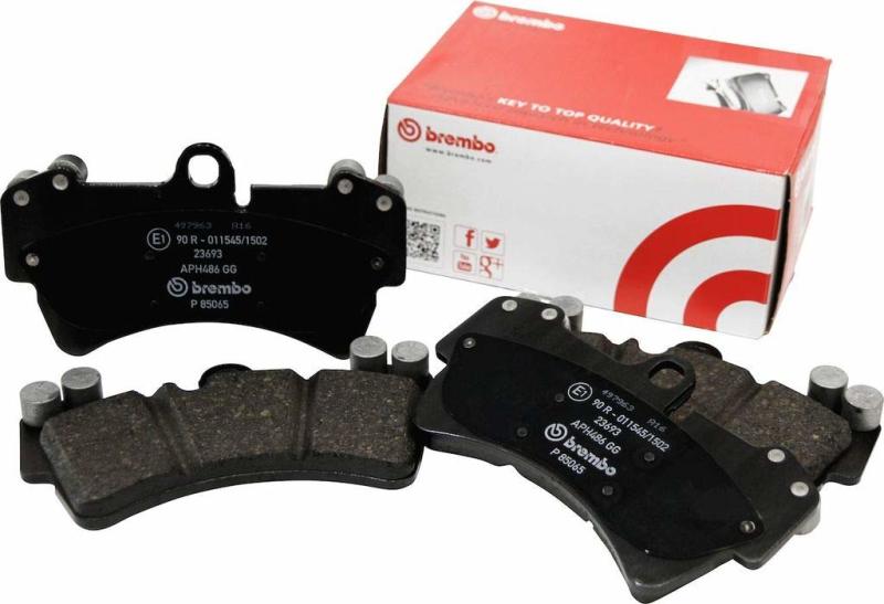 Brembo 04-09 Cadillac XLR/97-13 Chevrolet Corvette Rear Premium NAO Ceramic OE Equivalent Pad