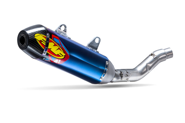FMF Racing Kawasaki KX250F RCT 4.1 Anodized Titanium Anodized S/O w/Carbon Cap
