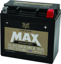 Load image into Gallery viewer, Twin Power GYZ-16HL Premium MAX Battery Replaces H-D 65958-04 Made in USA 240 CCA