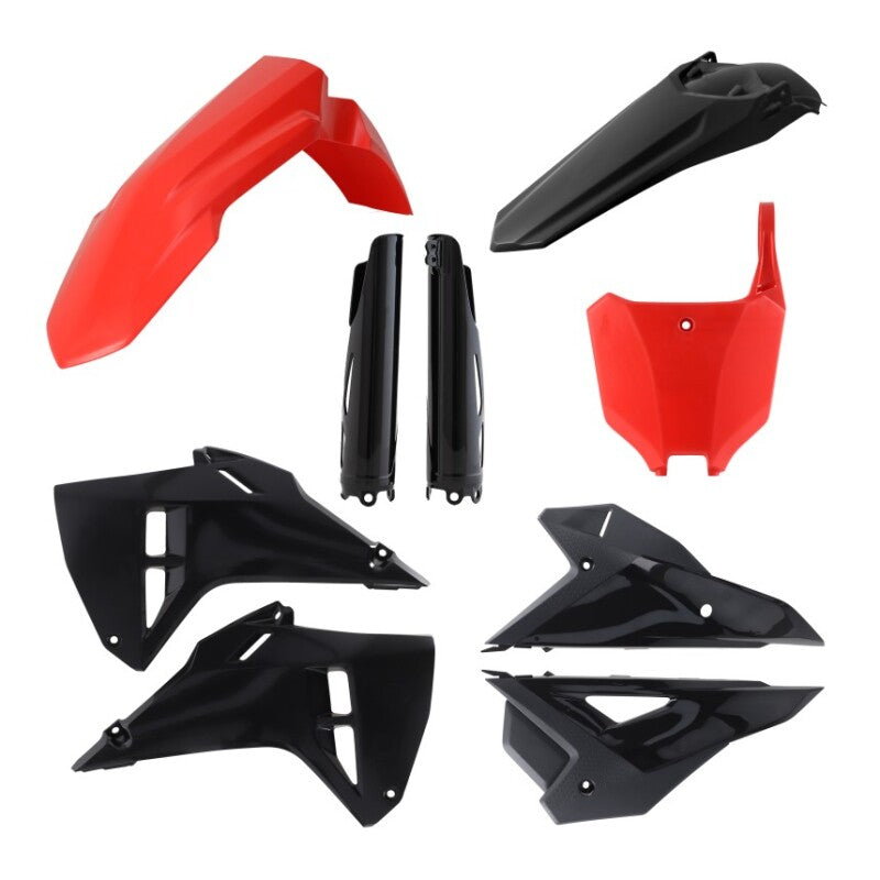 Acerbis 2025 Honda CRF250R/ CRF450R Full Plastic Kit - Red/Black