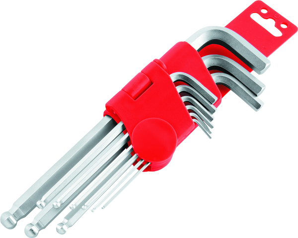 BikeMaster 9-Piece Metric Ball End Short Wrench Set