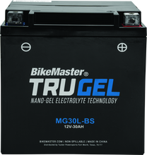 Load image into Gallery viewer, BikeMaster Trugel Battery MG30L-BS