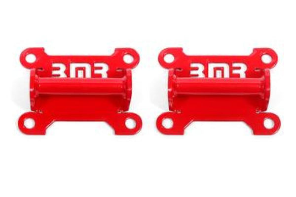 BMR Suspension Solid Steel Motor Mount Kit for 98-02 Chevrolet Camaro - Red
