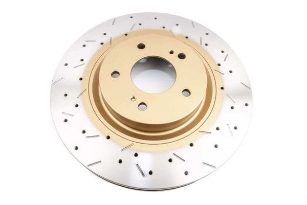DBA 4000 Series Front Drilled & Slotted Rotor for Nissan Skyline R32 GT-R/R33 & R34 GT-R (8/93-9/98)