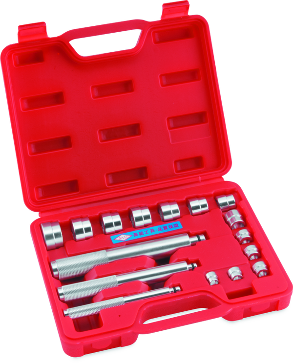 BikeMaster 16-Piece Bearing Race & Seal Driver Set