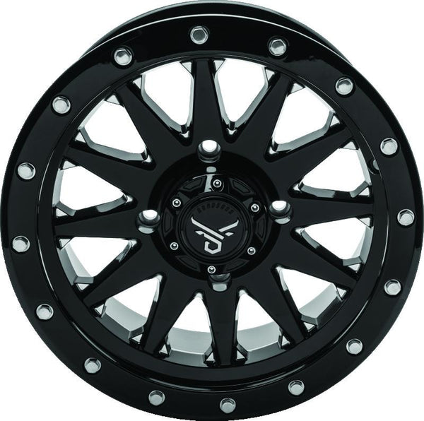 Quadboss Wagon 14X7 4+3 4/156 Milled