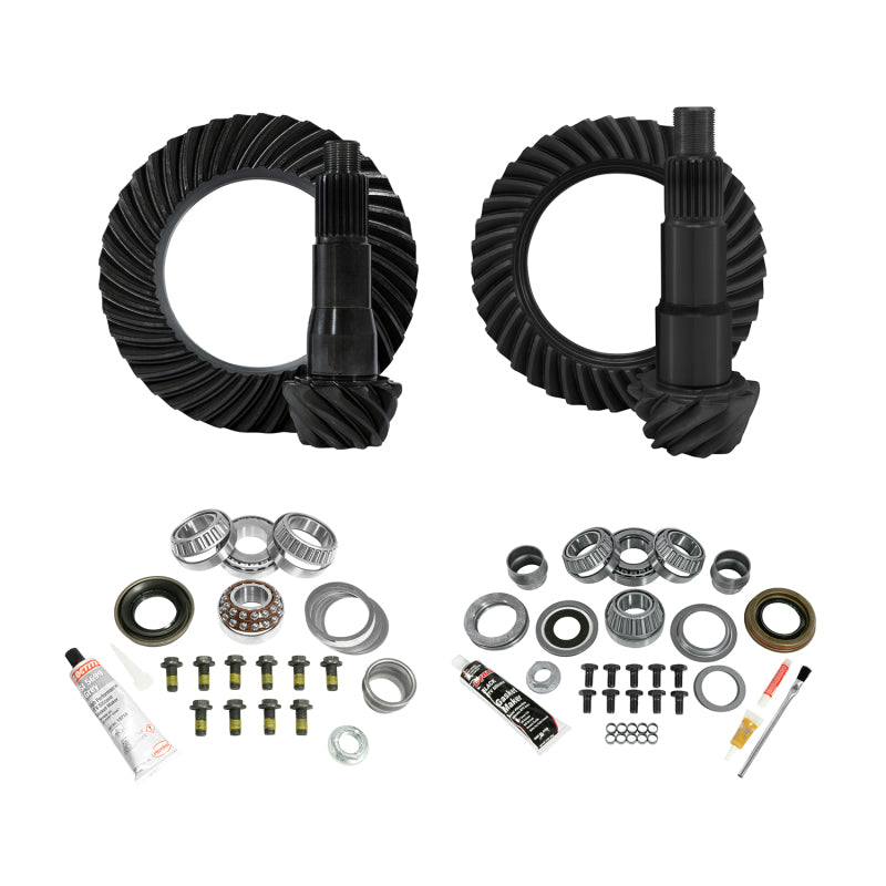 Yukon Complete Gear and Kit Pkg. for JL Jeep Non-Rubicon w/ D35 Rear & D30 Front - 4:56 Gear Ratio