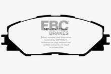 Load image into Gallery viewer, EBC 09-10 Pontiac Vibe 2.4 2WD Redstuff Front Brake Pads