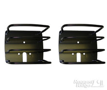 Load image into Gallery viewer, Rugged Ridge 76-06 Jeep CJ / Jeep Wrangler Black Euro Tail Light Guards