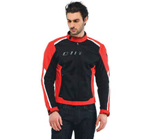 Load image into Gallery viewer, Dainese Hydraflux 2 Air D-Dry Jacket Black/Lava Red Size - 54