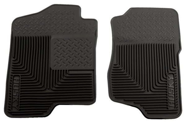 Husky Liners Heavy Duty Black Front Floor Mats for GM Silverado, Sierra, Tahoe, Yukon, Escalade (2007-2012)