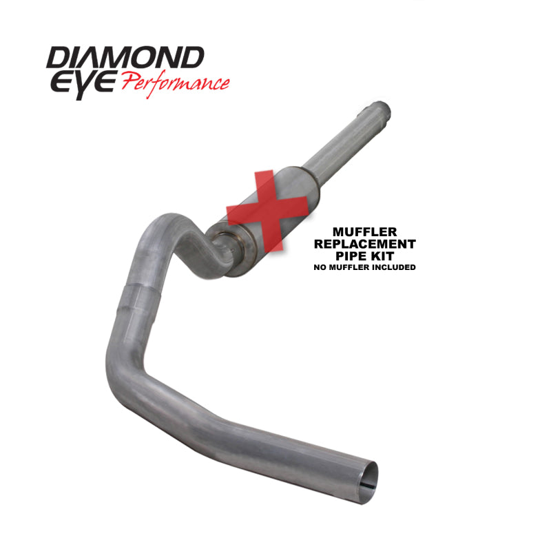 Cat Back Exhaust Kit for 94-97 Ford 7.3L F-250/F-350 Powerstroke – Diamond Eye 4