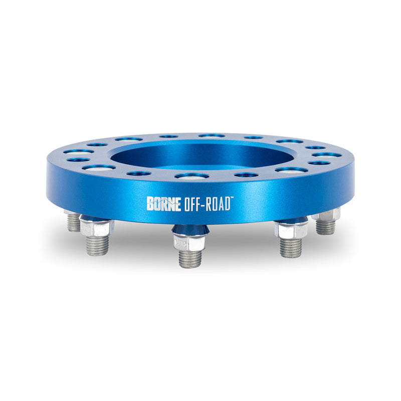 Borne Off-Road Wheel Spacers 8X165.1 121.3 45 M14 Blu