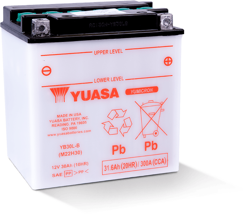 Yuasa YB30L-B Yumicron CX 12-Volt Battery