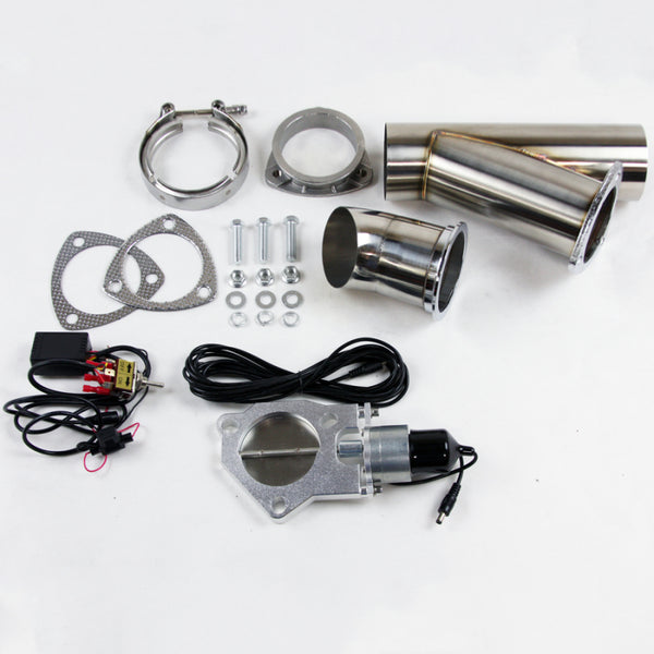 Granatelli 3.0" Stainless Steel Electronic Exhaust Cutout System