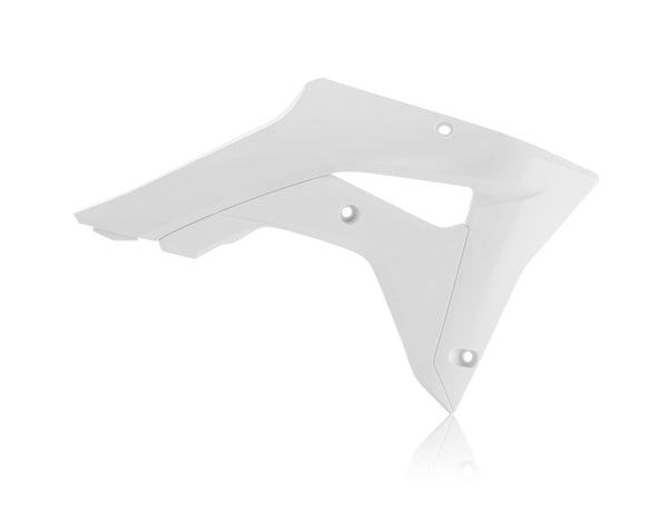 Acerbis Radiator Shroud White for Honda CRF250RX 2019-2021 / CRF450L 2019-2021 / CRF450X 2019-2021 / CRF450RX 2017-2020