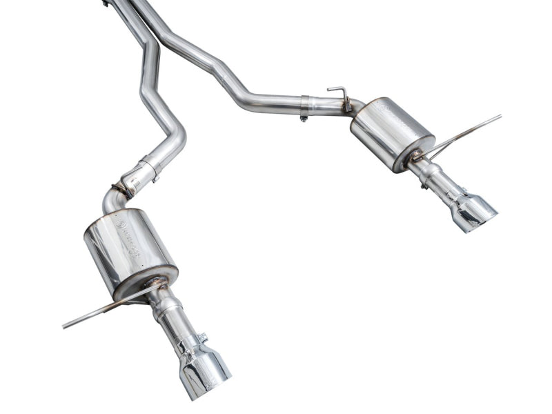 AWE Tuning 18-23 Dodge Durango SRT & Hellcat Touring Edition Exhaust - Chrome Silver Tips