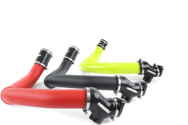 Perrin Charge Pipe for 15-19 Subaru WRX in Neon Yellow