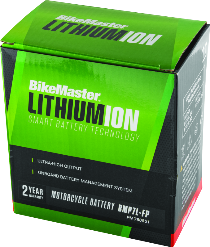 BikeMaster Lithium Ion 2.0 Battery BMP7L-FP