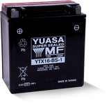 Yuasa YTX16-BS-1 Maintenance Free AGM 12-Volt Battery w/Bottle