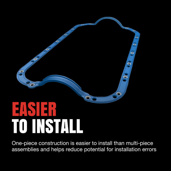 Fel-Pro Engine Oil Pan Gasket Set for 90-01 Acura Integra & 92-93 Integra - Includes SnapUps