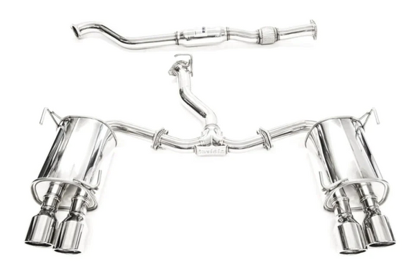 Invidia Q300 Cat-Back Exhaust for 2022+ Subaru WRX - Rolled Stainless Steel Tips