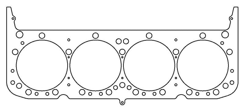 Cometic Chevy Small Block 4.165 inch Bore .040 inch MLS Head Gasket (w/All Steam Holes)