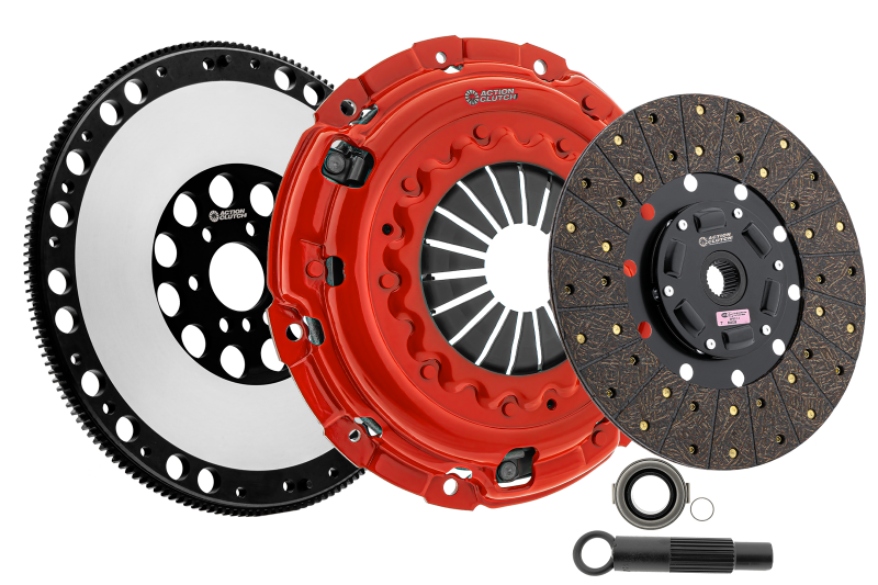 Action Clutch 1988 Honda Civic 1.5L/1.6L (D15/D16) Stage 1 Clutch Kit (1OS) w/Lightened Flywheel