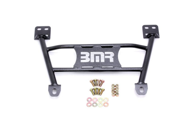 BMR S197 Mustang Radiator Support Chassis Brace (2005-2014) - Black Hammertone