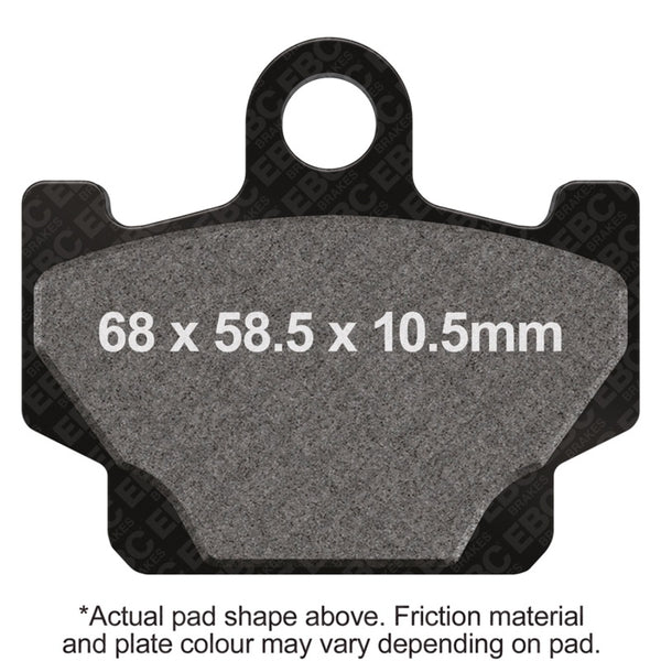 EBC 94-97 Yamaha RXS 115 (3HB6/7) Front Left/Right FA-SFA-X Brake Pads