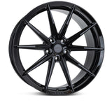 Vossen HFX-2 20x9 - 5x120 - ET35 - Flat - 72.56 - Gloss Black Wheel