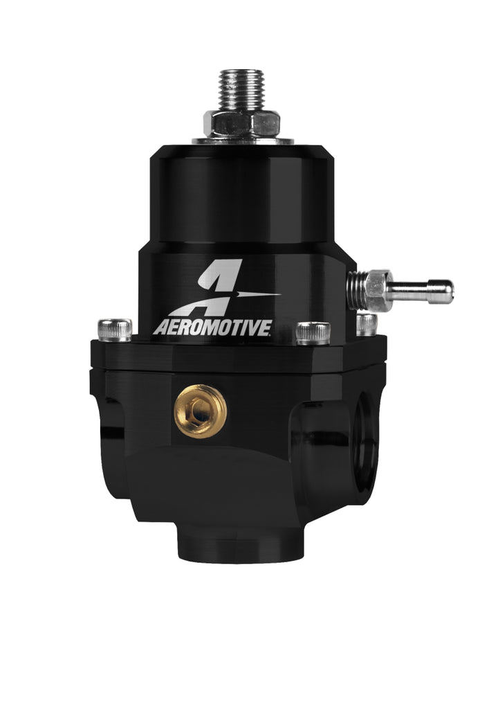 Aeromotive Adjustable Regulator - 35-75PSI - .313 Valve - (2) -08 Inlets/-08 Return