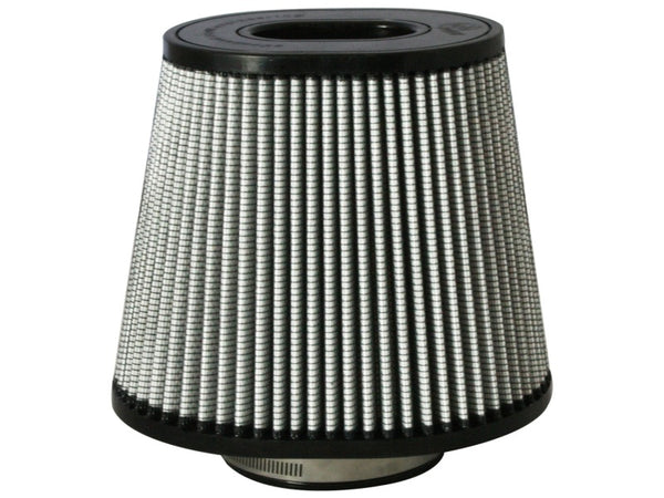 aFe MagnumFLOW ProDry S Universal Air Filter - 4in Flange x 9in Length (7.5in B, 6.75in T, 7.5in H)