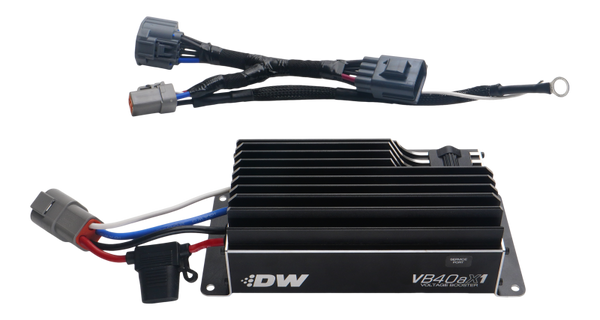 DeatschWerks VB40AX1 Voltage Booster with Plug-N-Play Harness for 2011-2025 Ford Mustang
