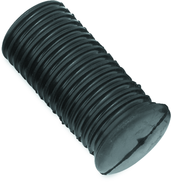 Bikers Choice 48-90 Replacement Peg Rubbers Black Large Diameter Replaces H-D 50940-52T