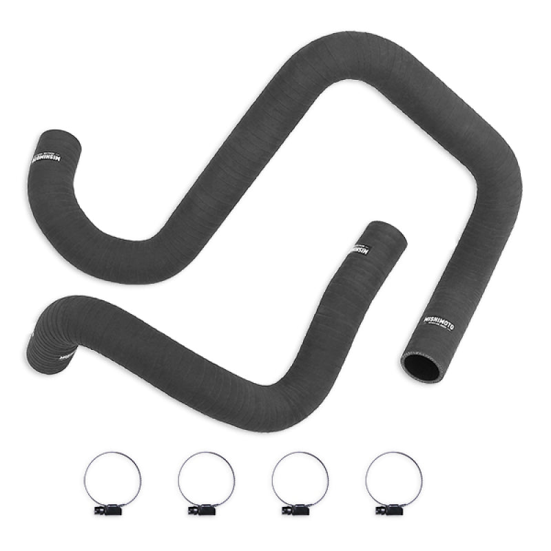 Mishimoto 2012+ Jeep Wrangler 6cyl Matte Black Silicone Hose Kit