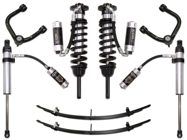 ICON 05-15 Toyota Tacoma 0-3.5in / 2016+ Tacoma 0-2.75in Stage 6 Suspension System with Tubular UCA