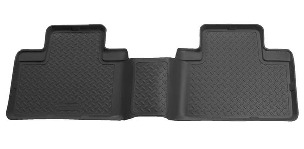 Husky Liners Classic Style Black Floor Liners for 2000-2005 Ford Excursion - 2nd Row